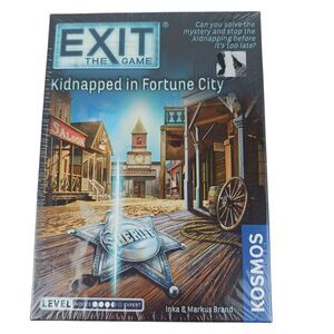 Thames & Kosmos - EXIT: Kidnapped In Fortune City - Level: 3.5  Escape Room New